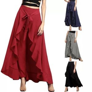 Women summer palazzo skirt